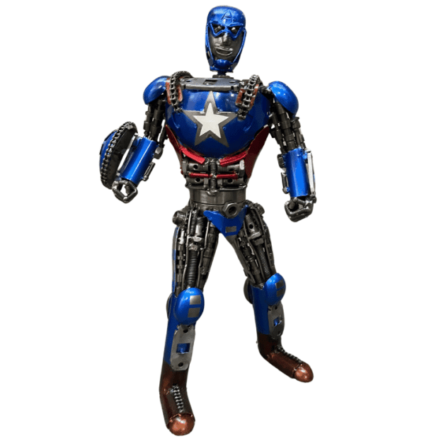 Mini Captain America Robot